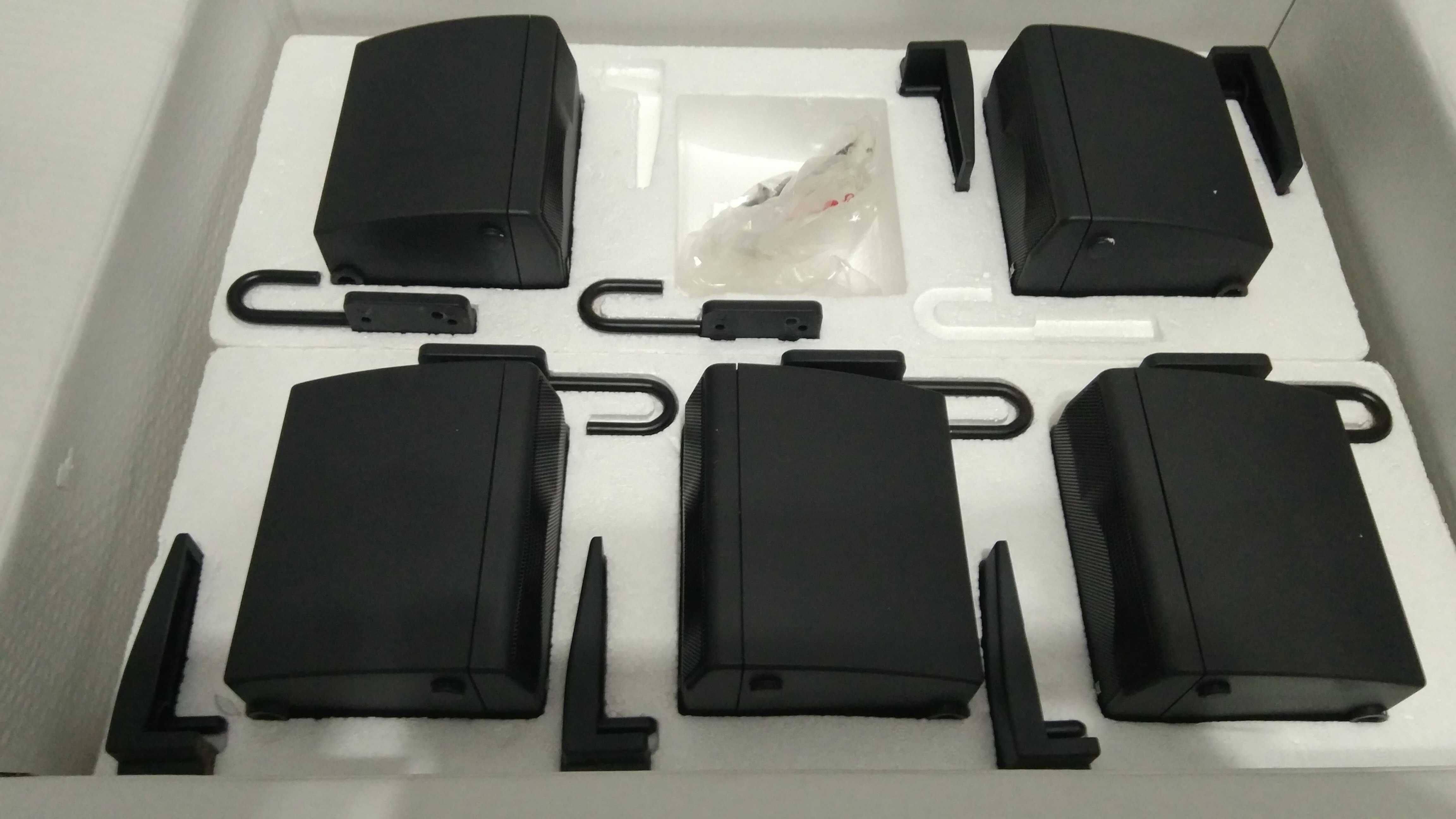 ELAC Cinema 5.1 subwoofer kolumny amplituner kina Yamaha RX-V430RDS