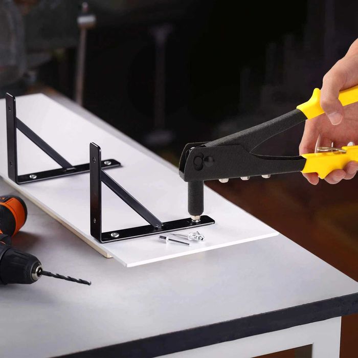 Nitownica ręczna do nitów NITY mocna 4 KOŃCÓWKI