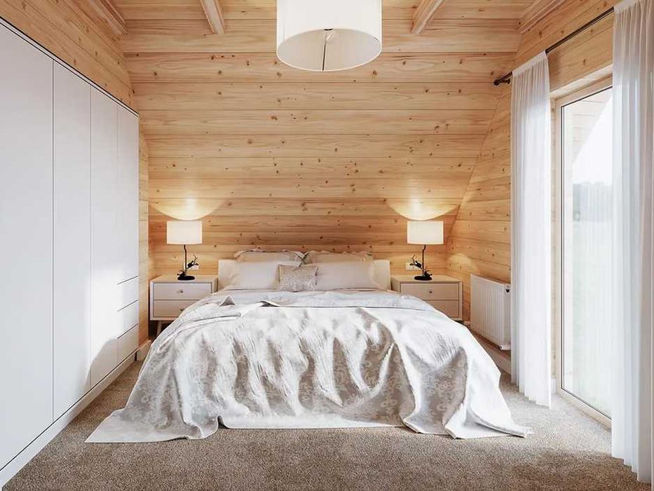 Dom szkieletowy |  budowa domu z drewna | całoroczny | letniskowy