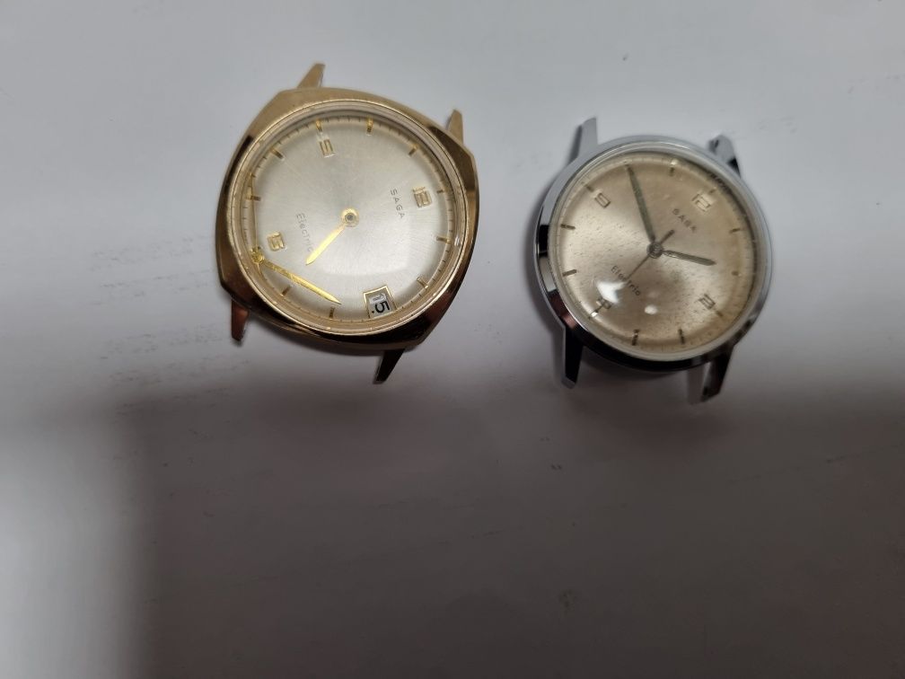 Koperty zegarka Saga Electric vintage