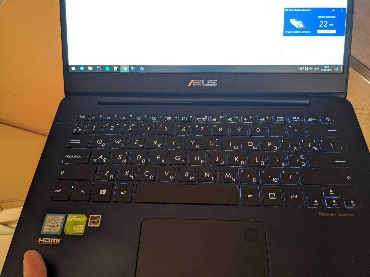 Ноутбук ASUS ZenBook UX430UN-GV027T (90NB0GH5-M00570) Blue