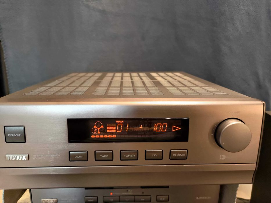 Wieża YAMAHA z kolumnami + gratis. KXW-S70, CDX-S50, RX-S50, NX-S50.