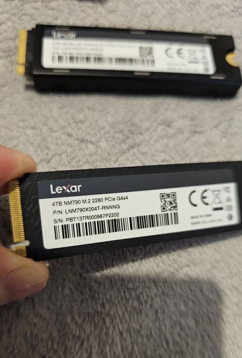 SSD M.2 256Gb,2Tb,4Tb (Lexar NM790,ADATA SX8200 Pro,Kioxia)