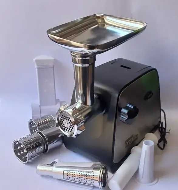 ХИТ! Электро мясорубка с соковыжималкой и шинковкой Zepline ZP-203