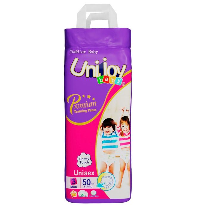 Ультратонкі підгузки-трусики Unijoy Premium різні розміри, тільки гурт