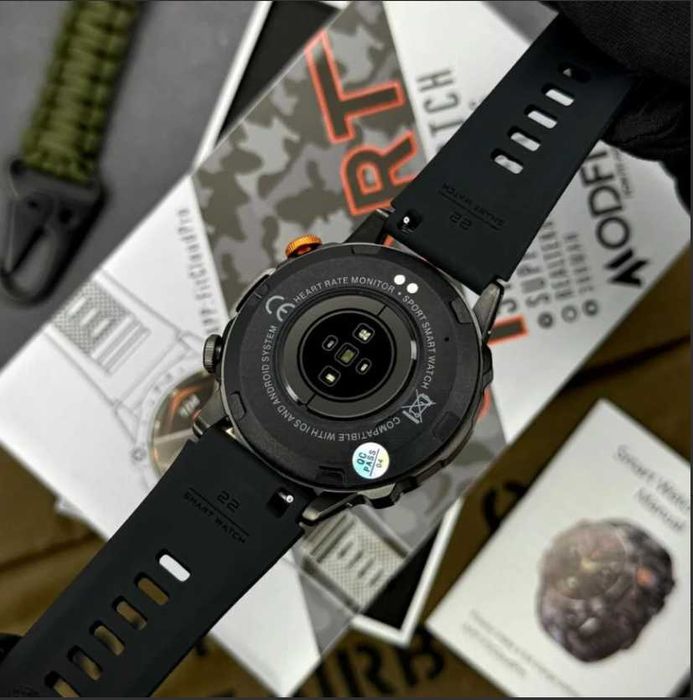 Modfit Combat All Black — годинник для активного життя