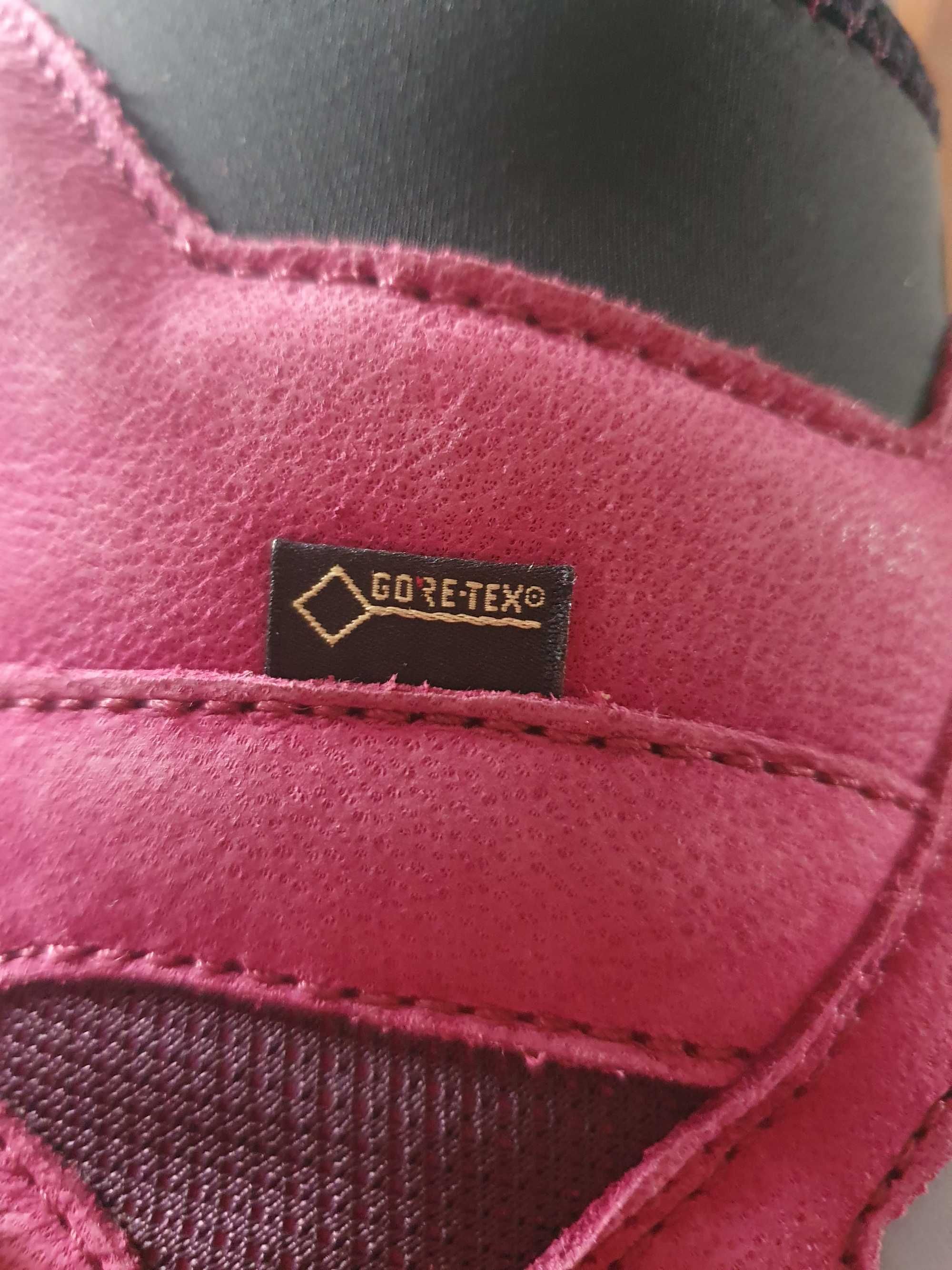 Dziecięce nubukowe buty zimowe Gore-Tex Ecco rozmiar 32