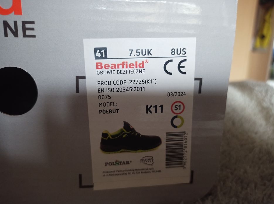 Buty robocze bearfield