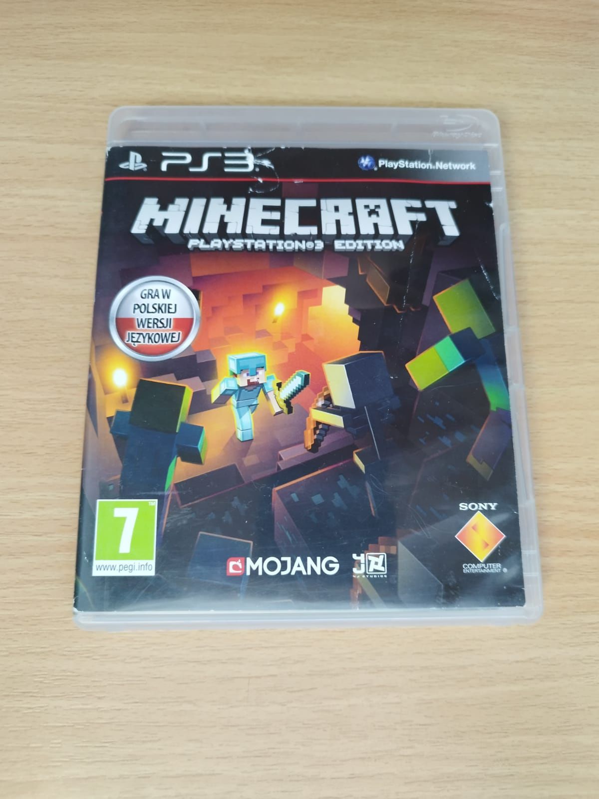 Minecraft ps3, pl, stan bdb, możliwa wysyłka olx