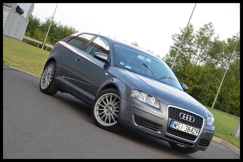 Audi A3 8P 1.9TDI Automat S-TRONIC ISOFIX Alufelgi R18 Tempomat Klimatronic