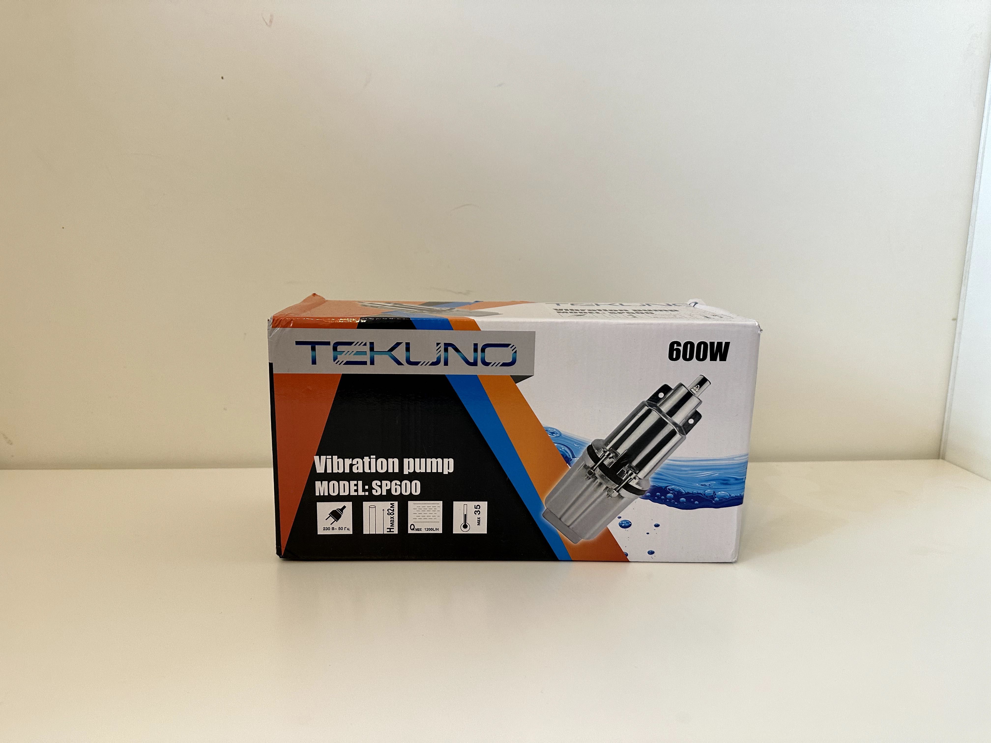 TEKUNO NOWA Pompa wibracyjna SP600 do studni basenu; ruska pompa/nurek
