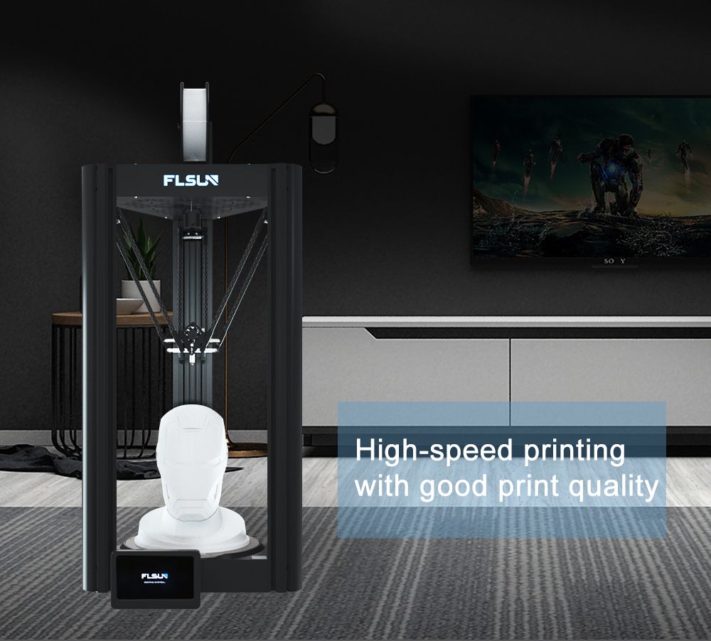 FLSUN V400 Szybka drukarka Delta 3D+Gratis Filament