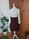 Spódnica z wysokim stanem, kieszenie, Reserved, elegancka, kobieca