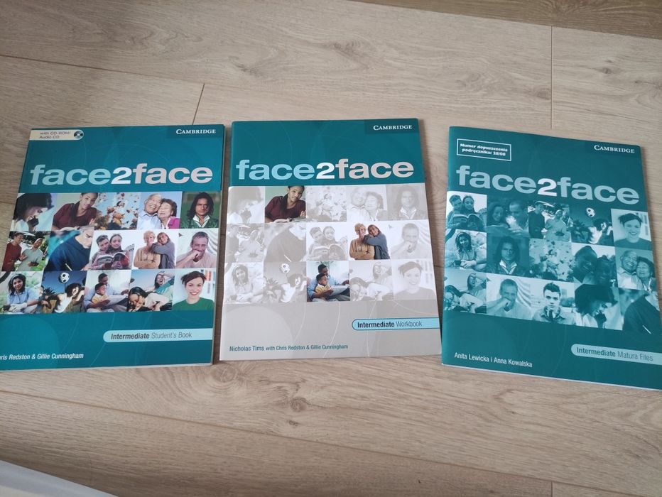 Podręcznik, książki Face2face