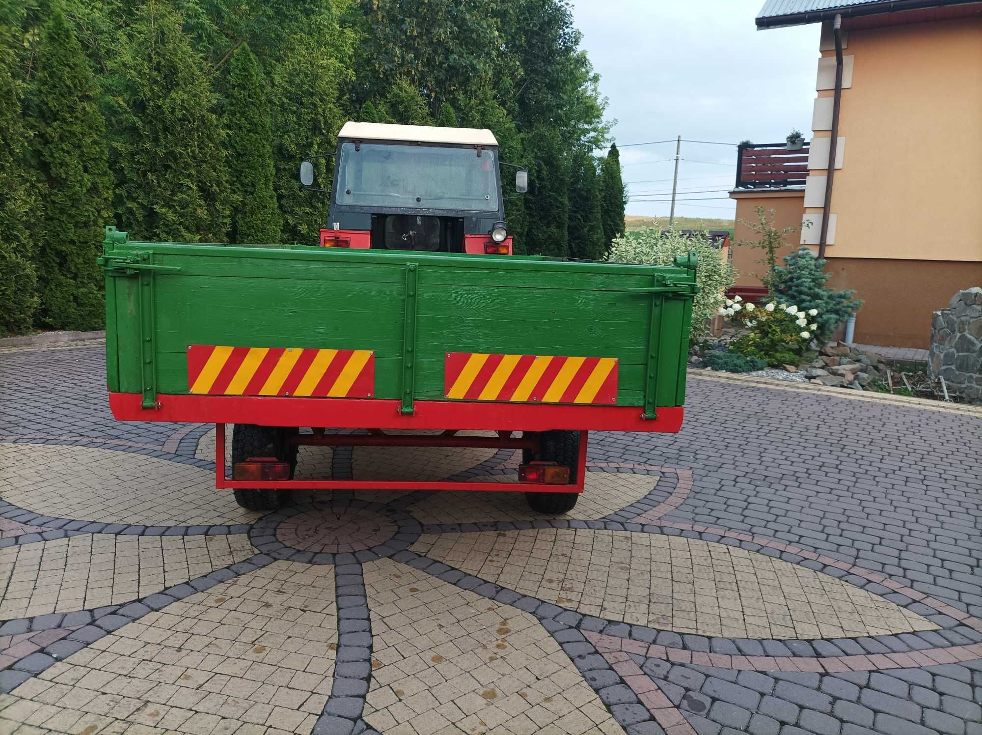 Przyczepka rolnicza jednoosiowa sztywna