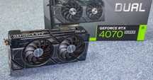 Gráfica Asus Dual RTX 4070 Super 12GB OC