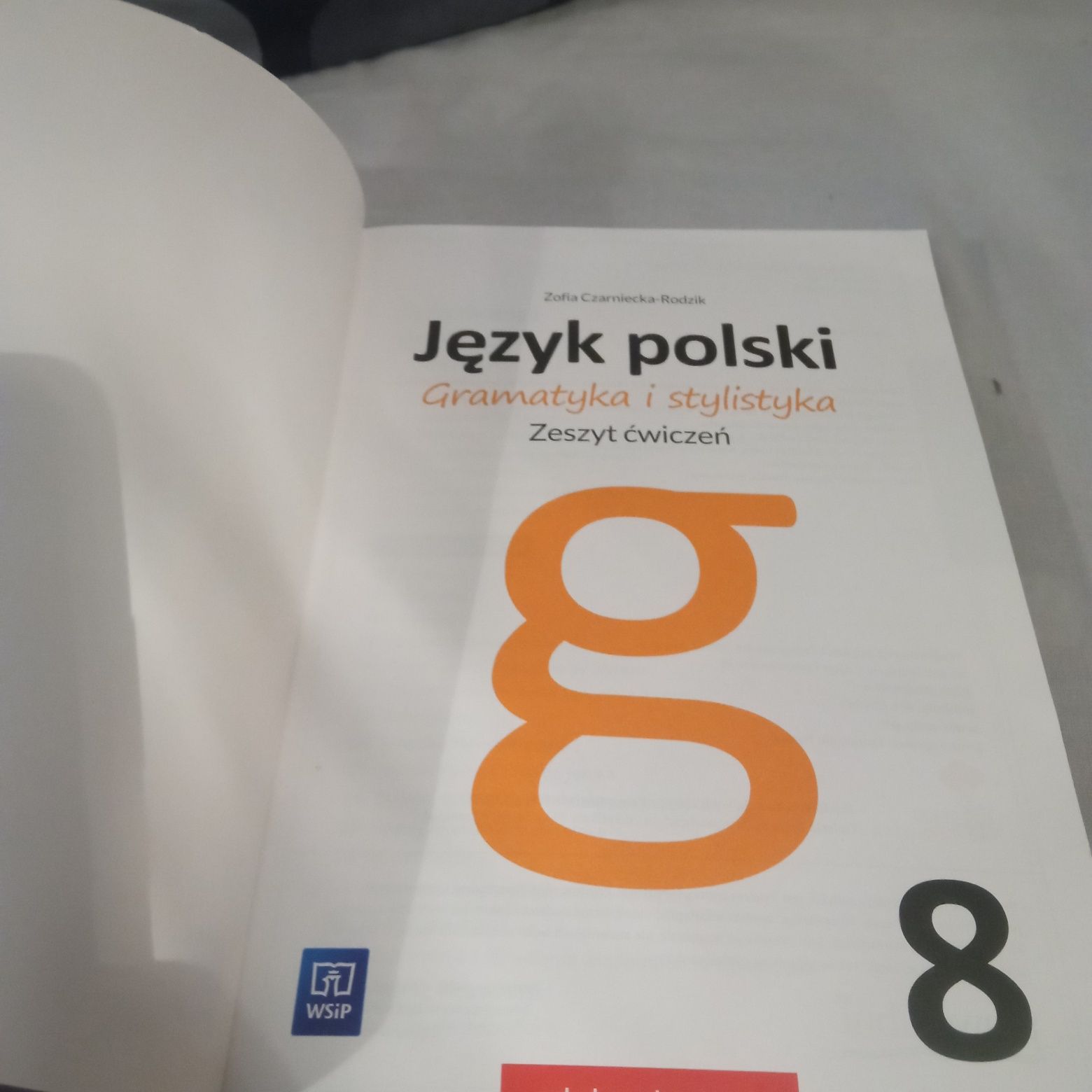 Język polski, Gramatyka i stylistyka, zeszyt ćwiczeń