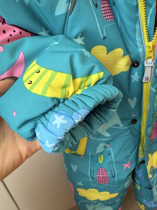 Зимовий комбінезон для дівчинки 80-86 р