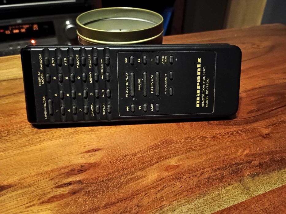 Marantz CD72 SE Special Edition pilot Marantz + Marantz ST-83