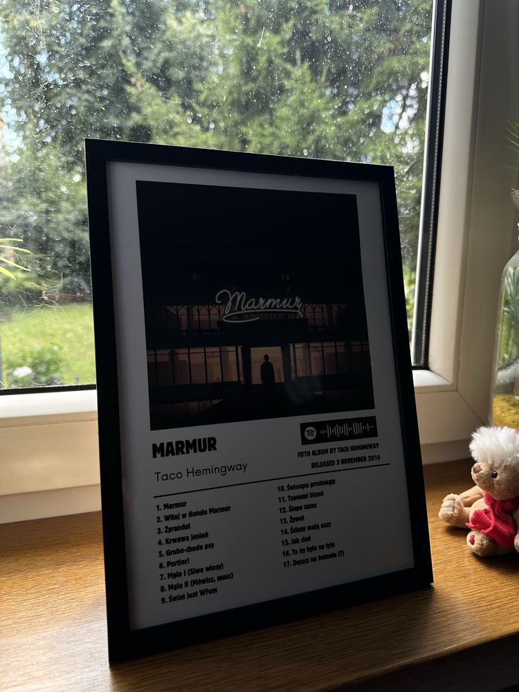 Plakat Taco Hemingway Marmur