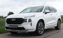 Hyundai Santa Fe Hyundai Santa Fe JAK NOWY GWARANCJA Diesel 202 KM 7 osób Platinum 4WD