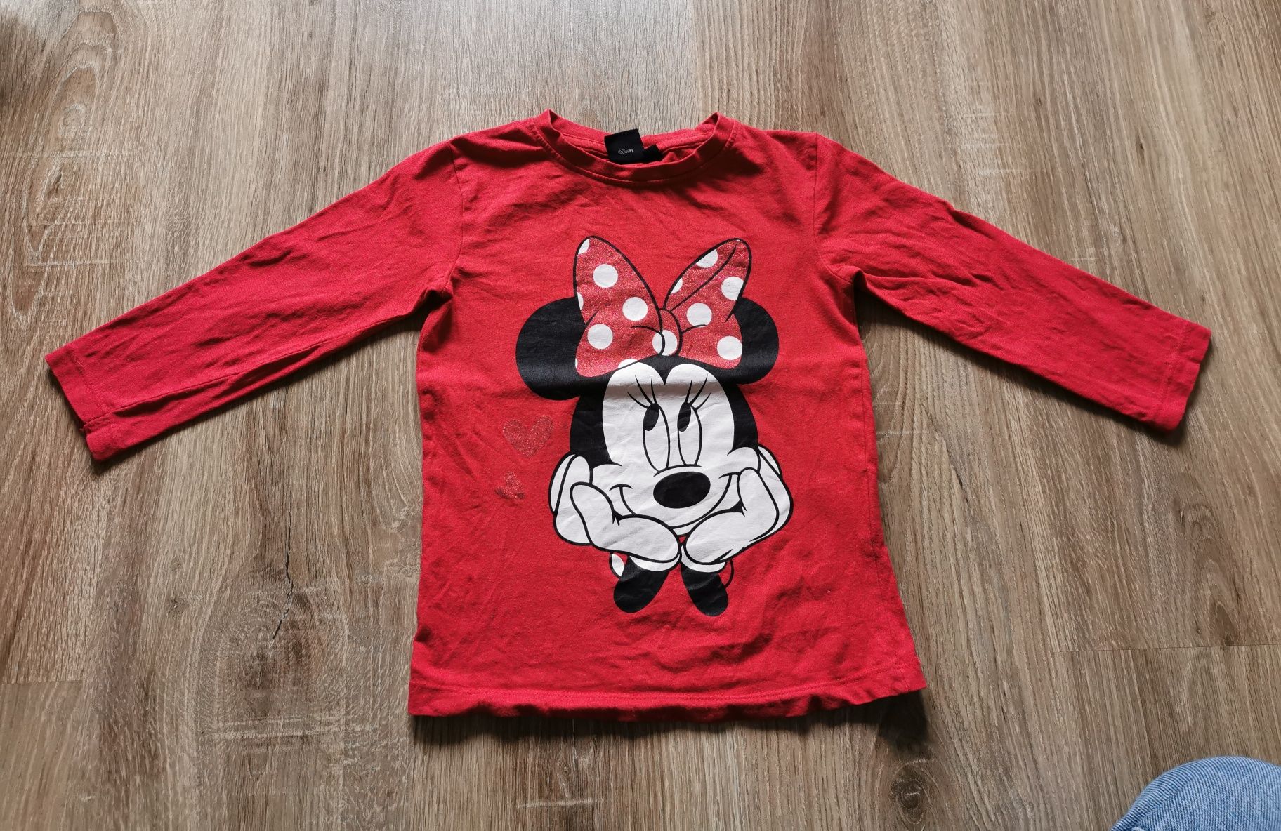 Bluzka na długi rękaw Disney Minnie Mouse dziewczynka 104