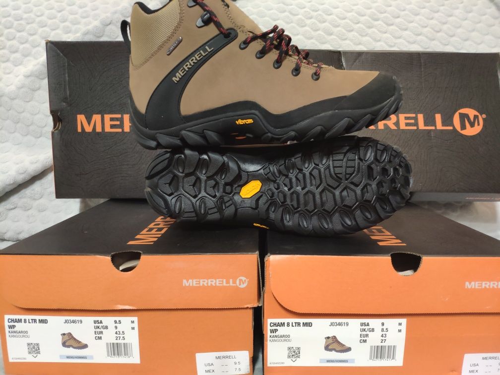 Ботинки, полуботинки Merrell Chameleon 8.Размер 43,5