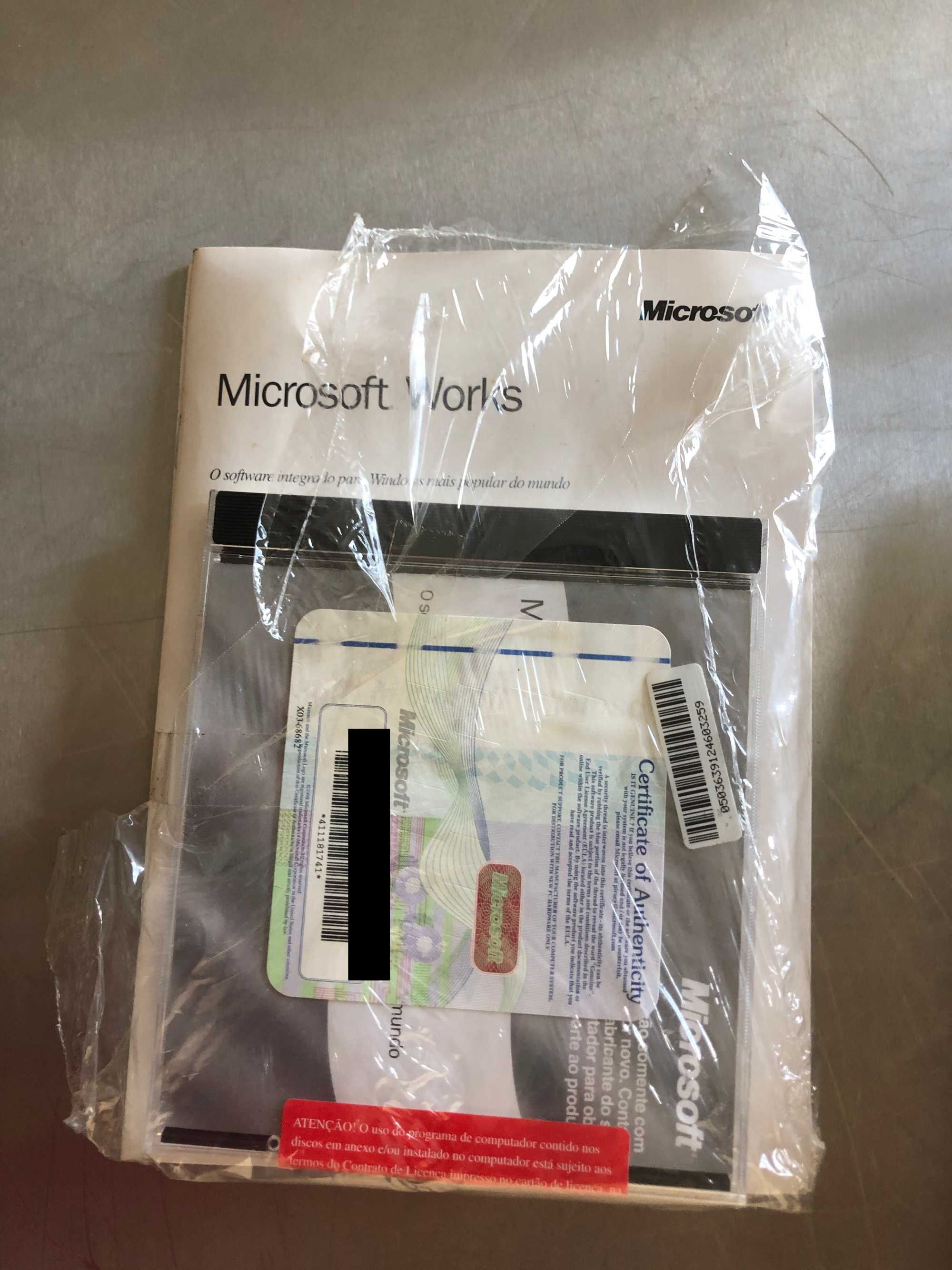 Microsoft Works (novo embalado)