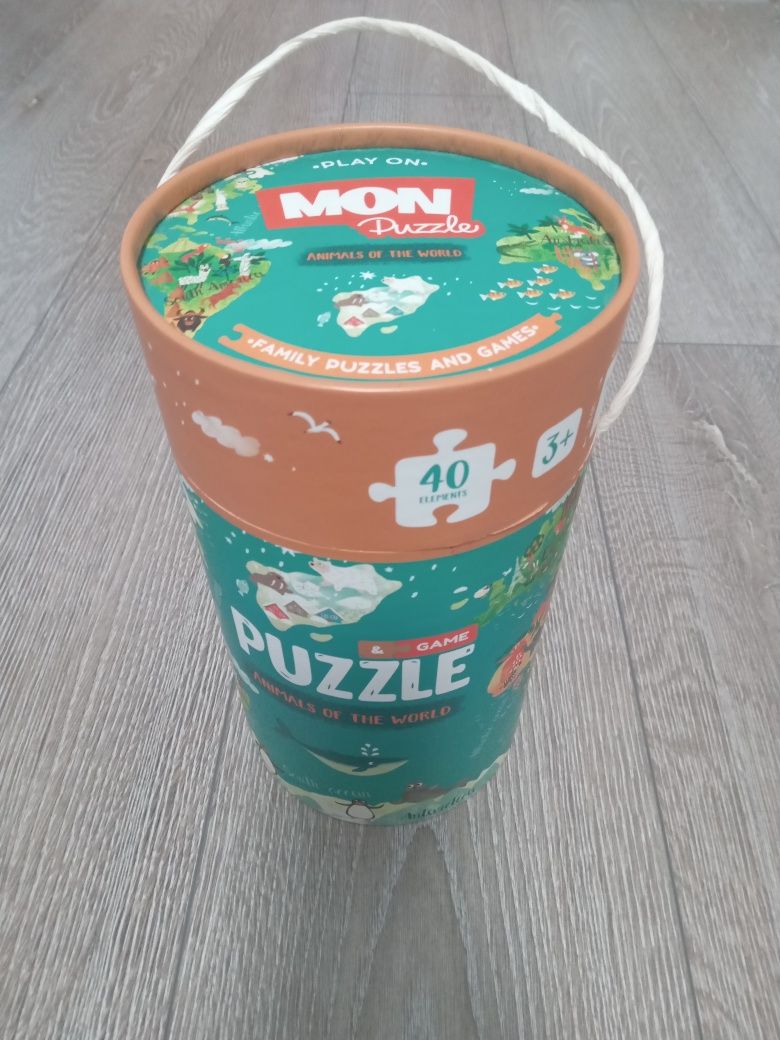 Пазл тварини миру