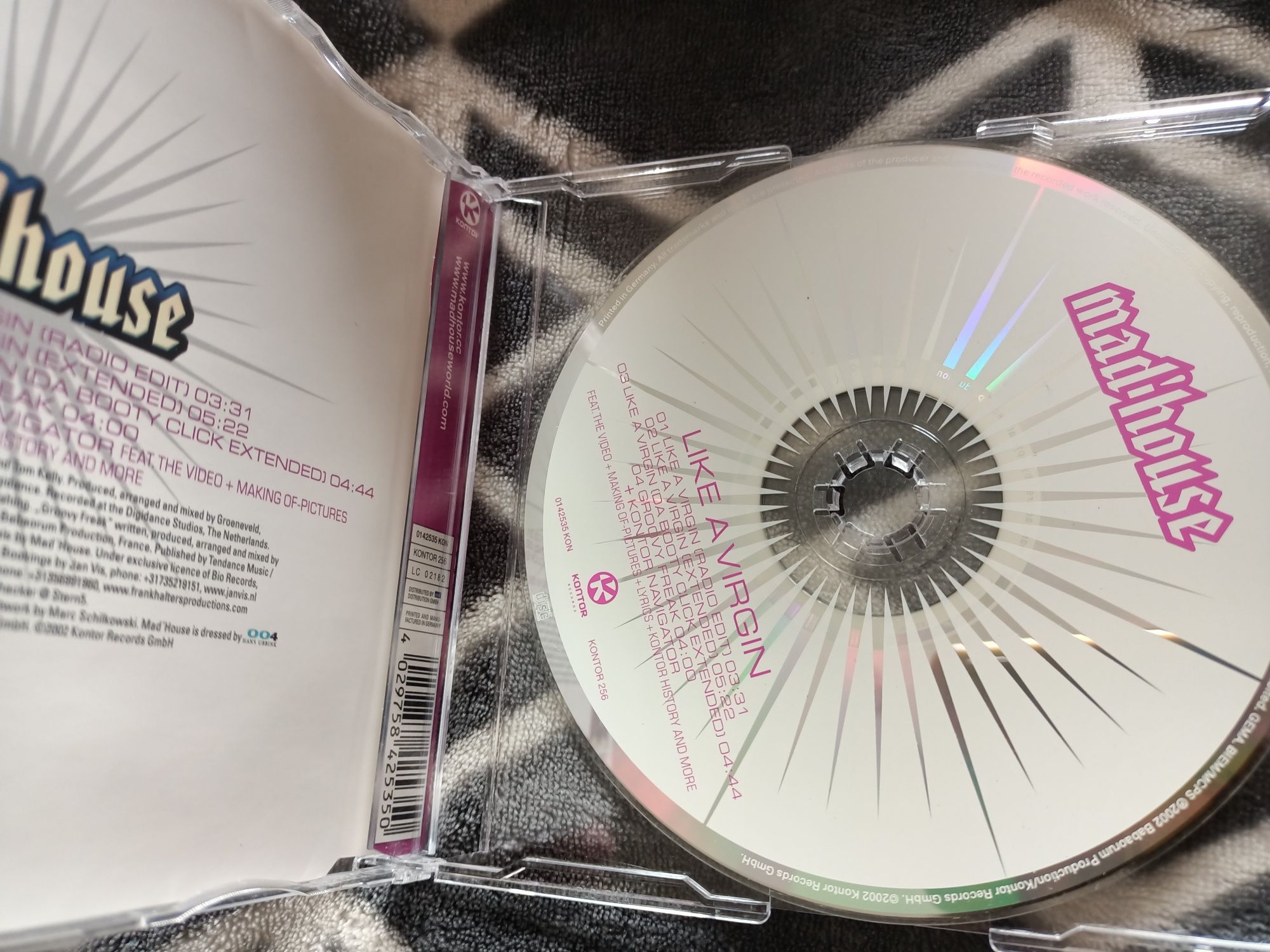 Mad'house - Like A Virgin (CD, Maxi, Enh)(vg)
