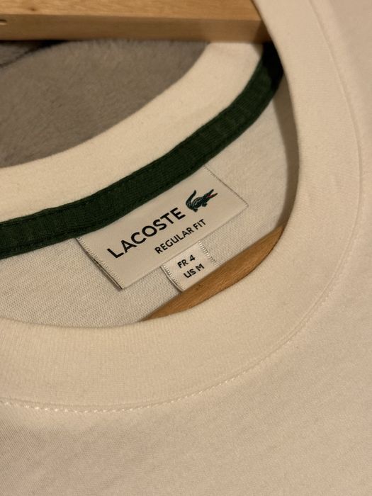 T-shirt lacoste white