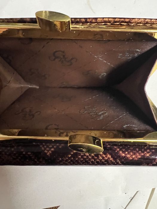 Portfel skórzany 10.5 cm/ 8 cm