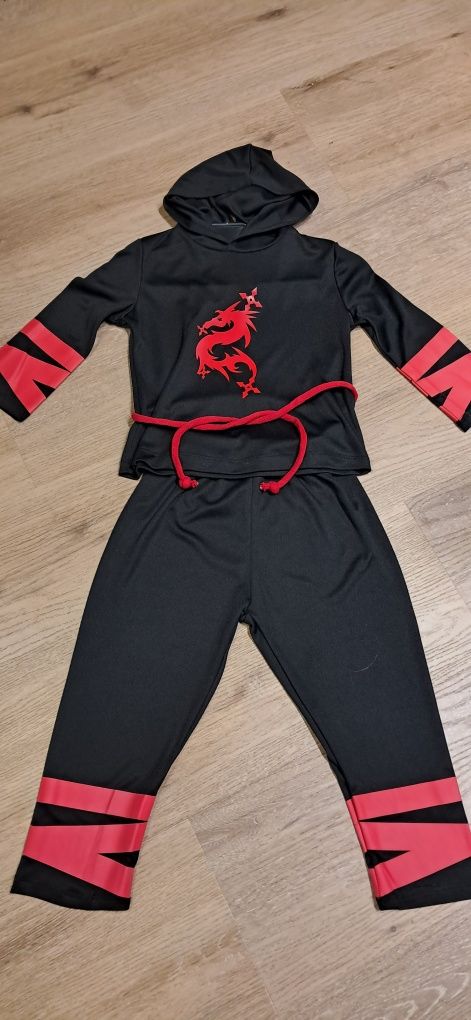 Strój przebranie kostium Ninja