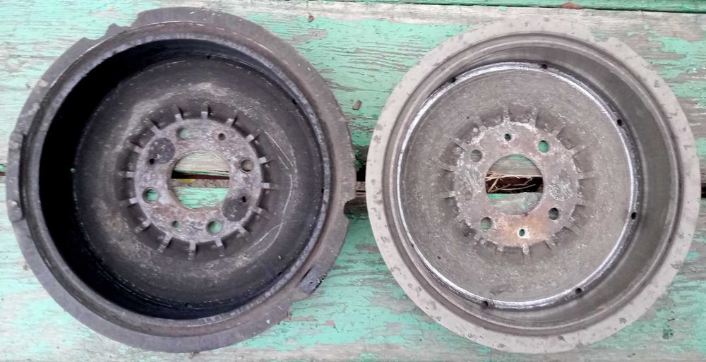 Барабаны задние ВАЗ 2101-2107 .Б/У. Диски тормозные задние с колодками