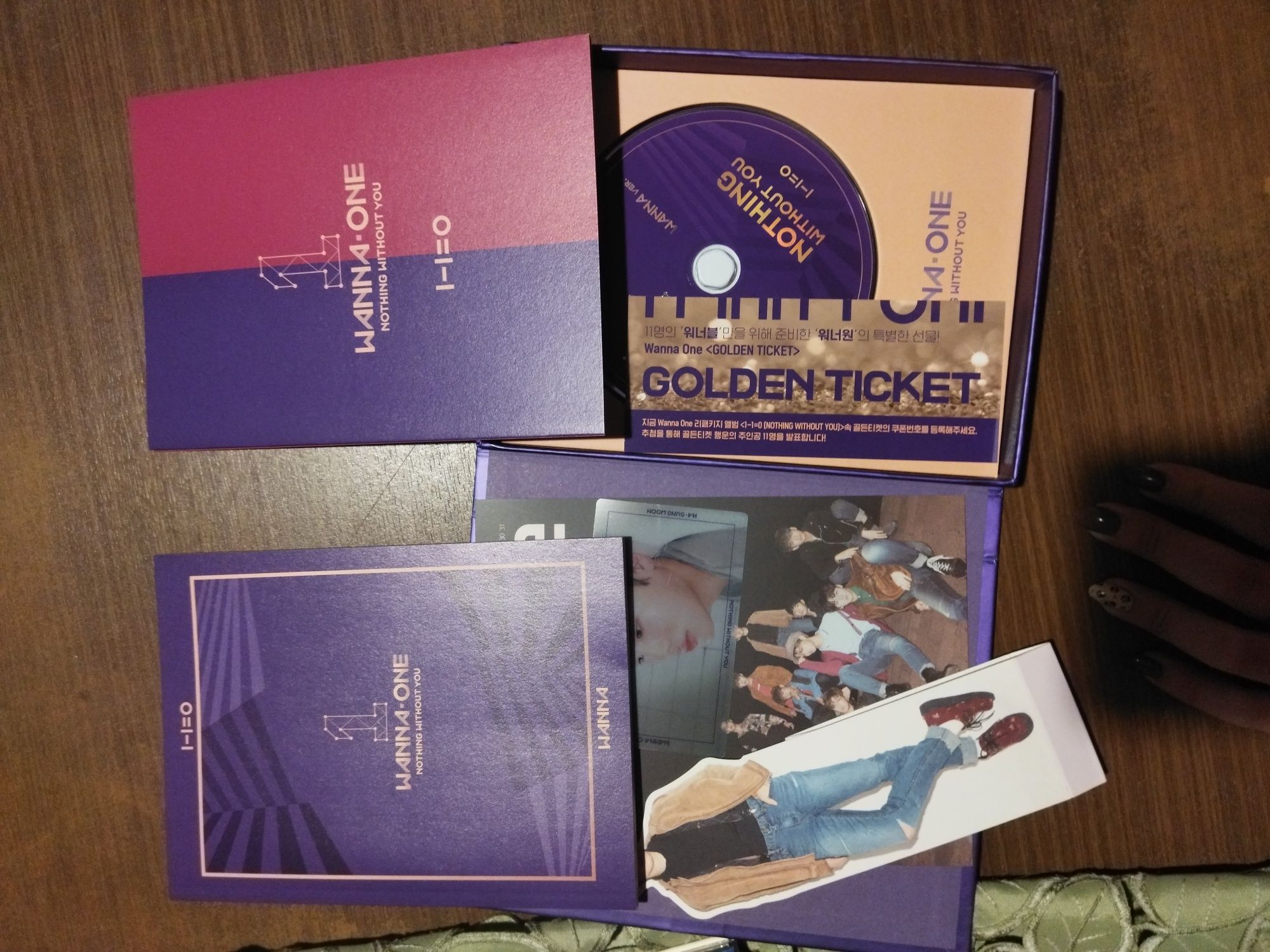 Wanna One - Repackage 1 mini albumu ("To Be One") wersja WANNA