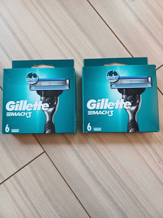 Dwie paczki ostrzy Gillette mach3