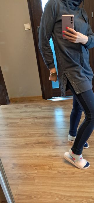 Bluza granat s ciążowa