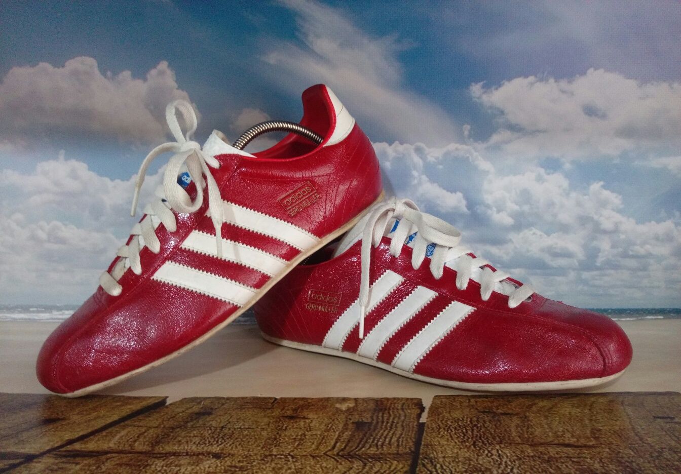 Оригінал Adidas Gerd Muller шкіряні футзалки кросівки