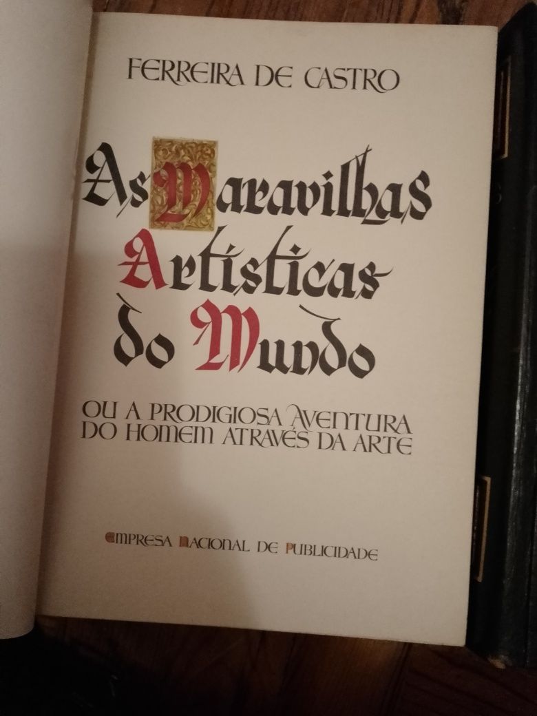 As maravilhas artisticas do Mundo-2V.FCastro1ed40E-O Milhao10EDesde2E