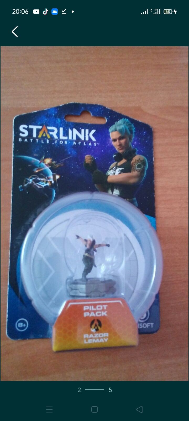 Nowy Starlink Battle For Atlas Pilot Pack Raxor Lemay Postać 
Starlink