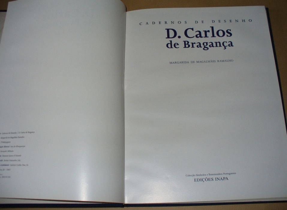 D. Carlos de Bragança - cadernos de desenho