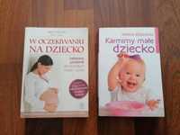 Dwie książki W oczekiwaniu na dziecko i Karmimy małe dziecko