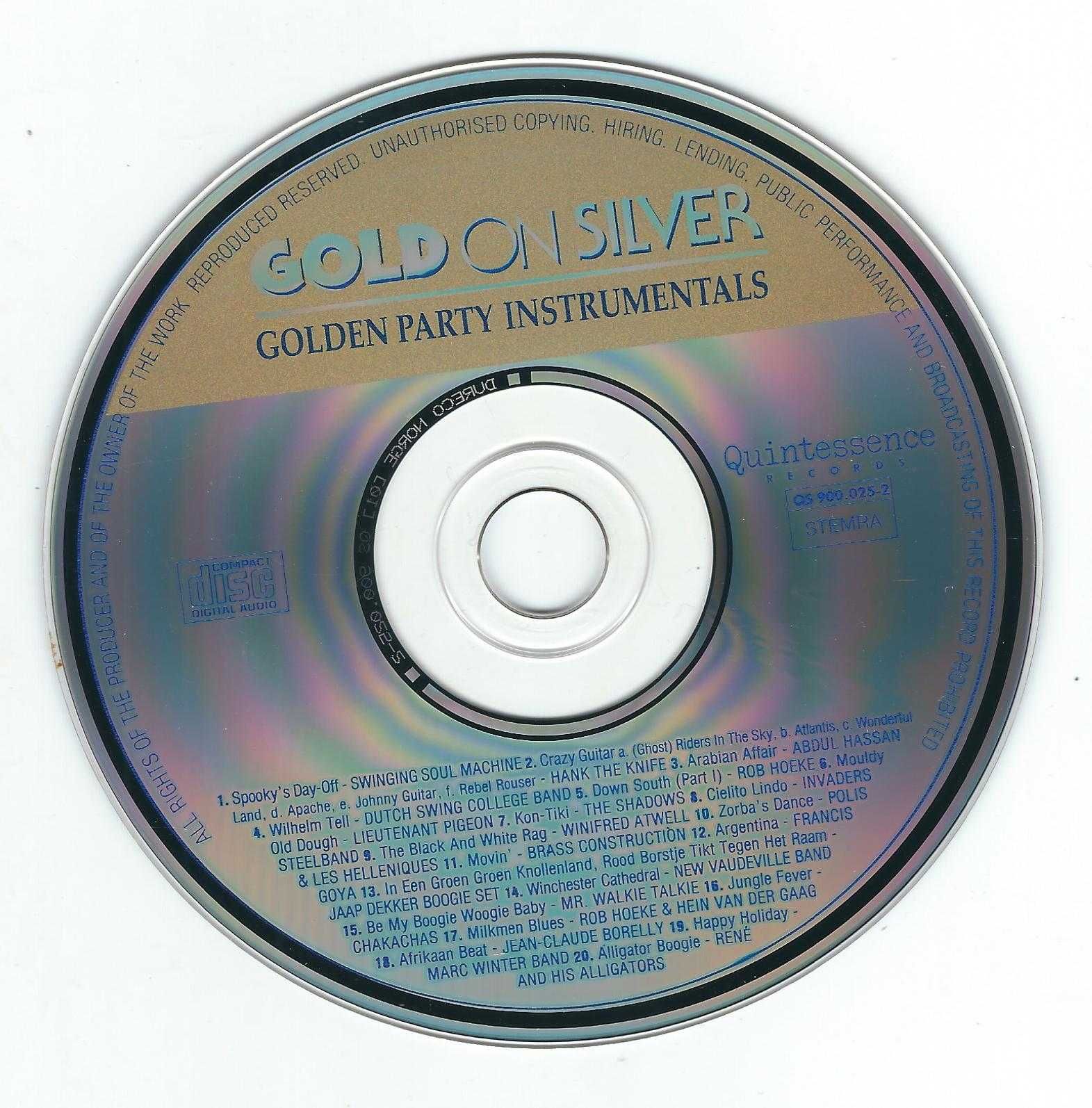 CD VA - Golden Party Instrumentals (1990) (Mr. Walkie Talkie)