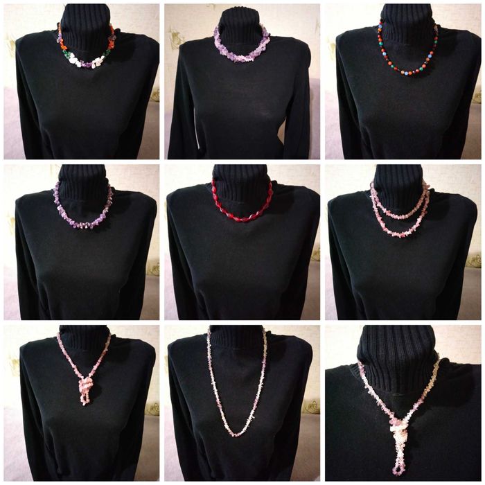 Бусы   самоцветы