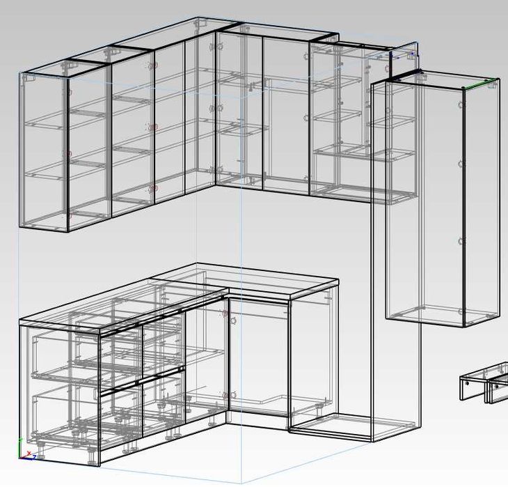 Створюю креслення меблів | Базис-Мебляр