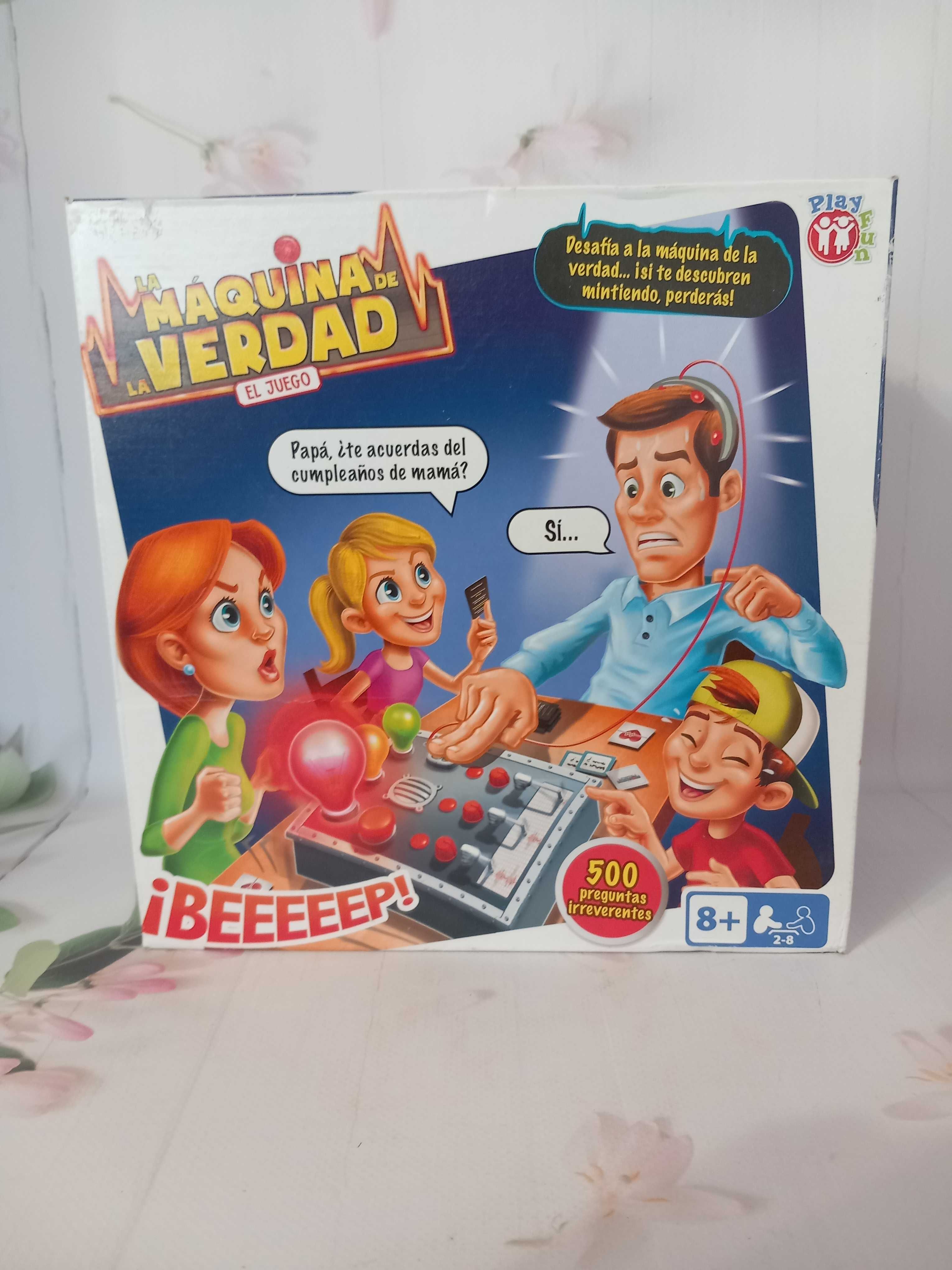 Gra planszowa Wykrywacz kłamstw IMC Toys j. Hiszpański