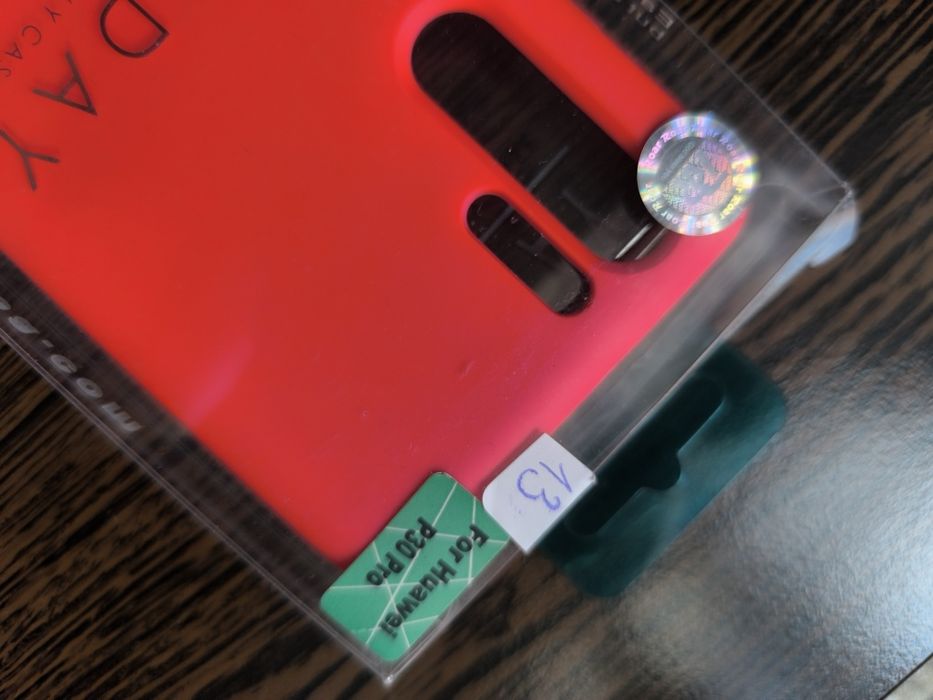 Nowa czerwona nakładka etui do Huawei P30 Pro