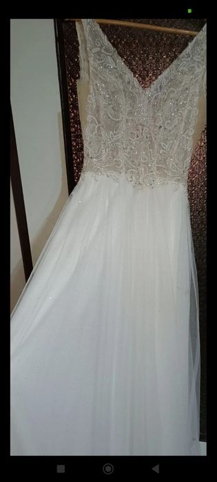 Suknia ślubna Justin Alexander + pokrowiec 
Rozmiar 36
Bardzo lekka, w