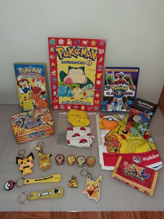 Conjunto de Artigos do Pokémon