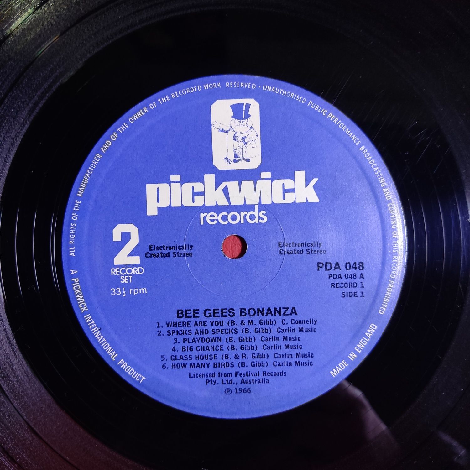 Bee Gees - Disco Oldies 4LP.Вінілові платівки.1966.Mispress.